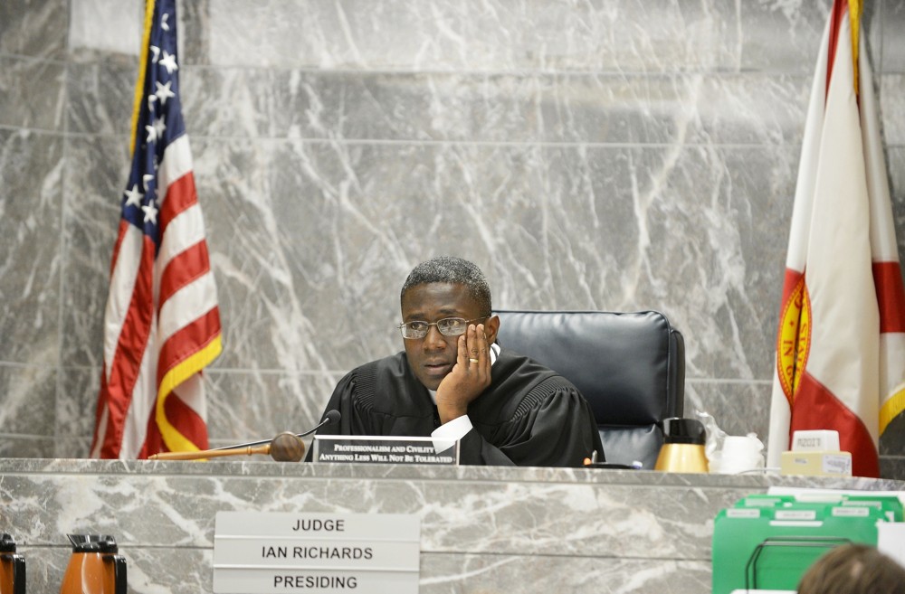 Ian Richards;<br>Attorney Adam B. Swickle Entered A Not Guilty Plea on Behalf of Chad Ochocinco to Judge Ian Richards