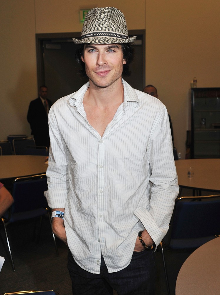 Ian Somerhalder;<br>Comic Con 2011 - Celebrities at The Convention Centre - The Vampire Diaries Press Conference