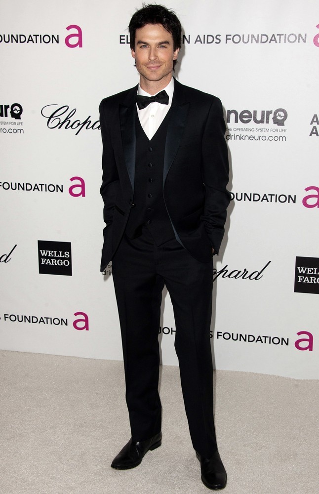 Ian Somerhalder;<br>The 20th Annual Elton John AIDS Foundation's Oscar Viewing Party - Arrivals