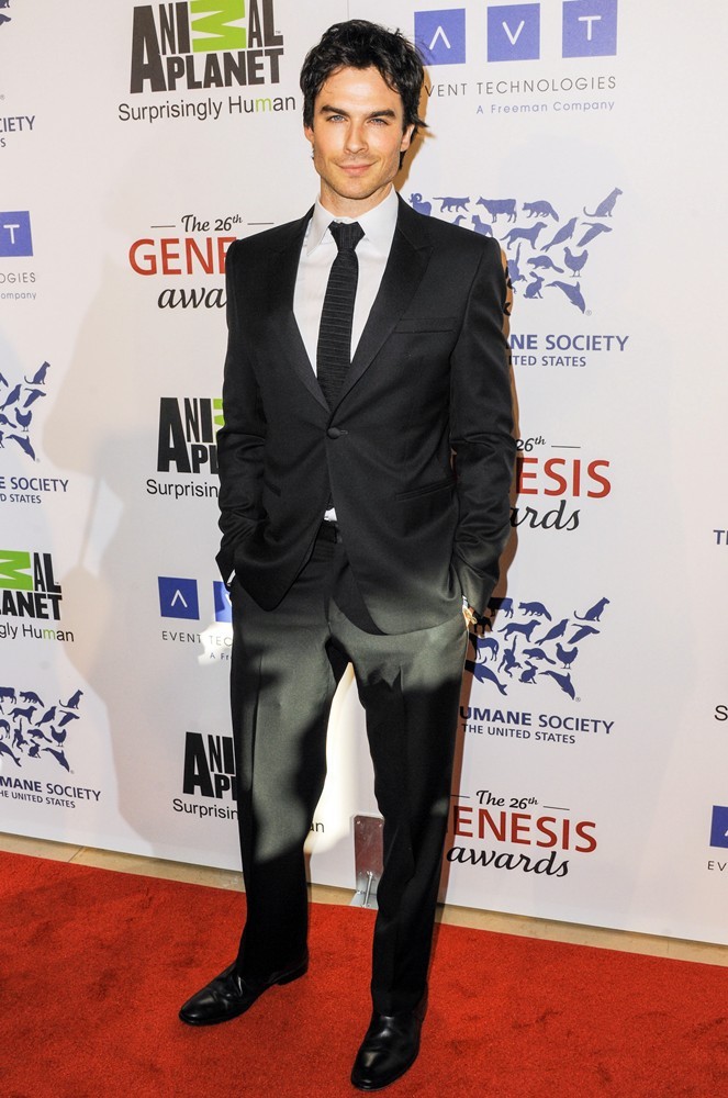 Ian Somerhalder;<br>The Humane Society of The United States Celebrates The 26th Annual Genesis Awards