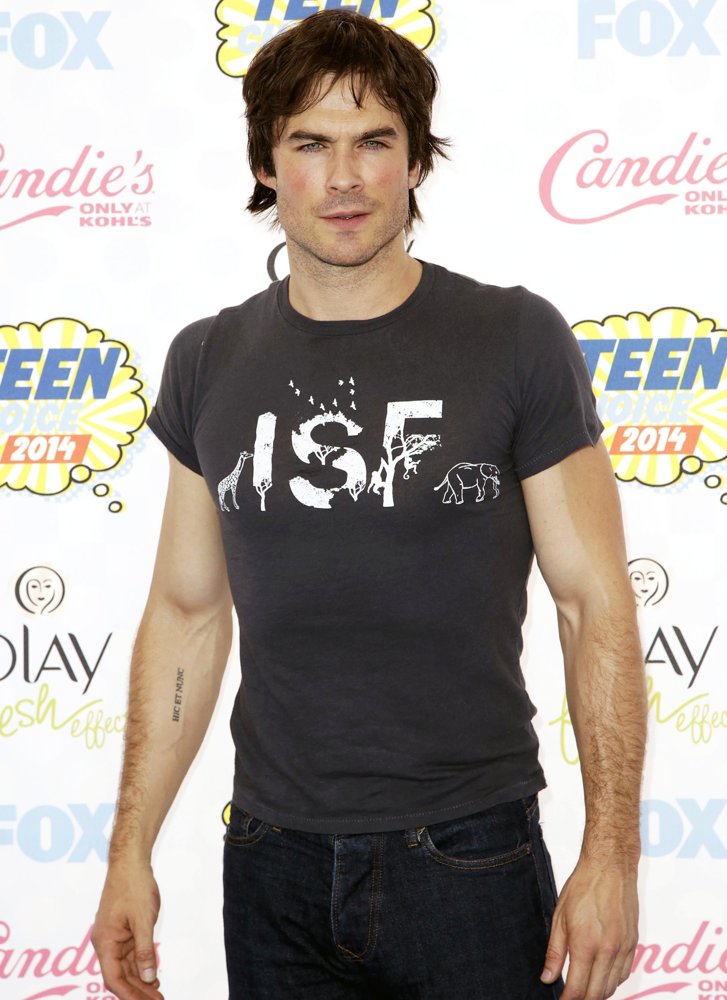 Ian Somerhalder;<br>Teen Choice Awards 2014 - Arrivals