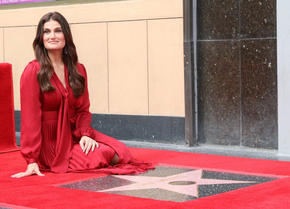 Idina Menzel and Kristen Bell Hollywood Walk of Fame Star Ceremony