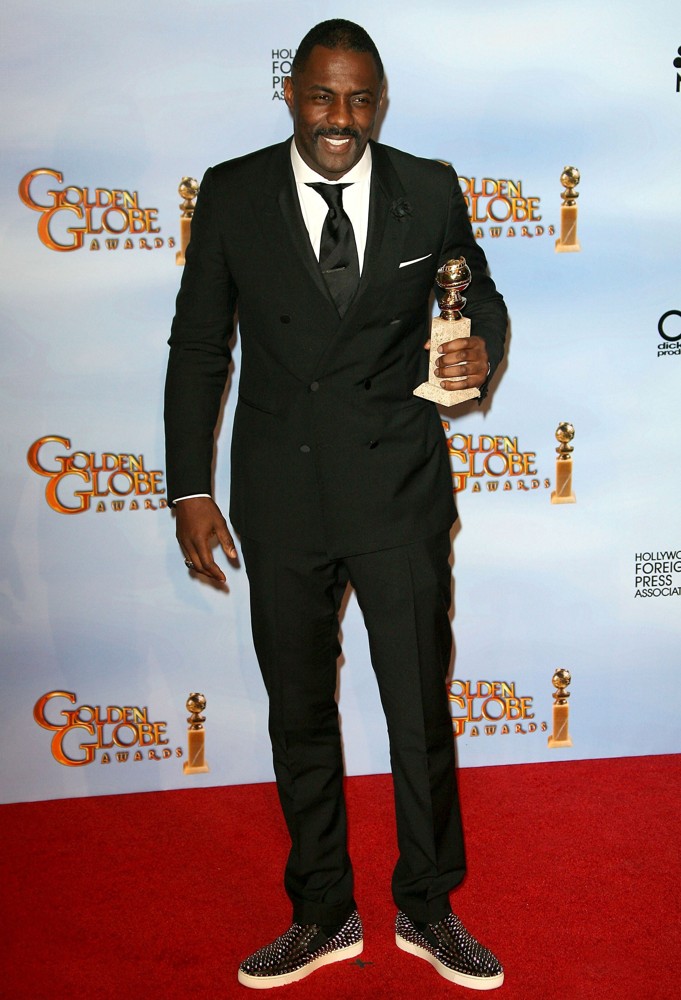 Idris Elba;<br>The 69th Annual Golden Globe Awards - Press Room