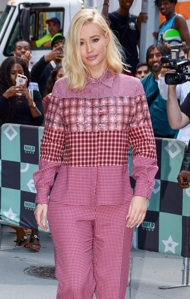 Iggy Azalea Visits AOL Build