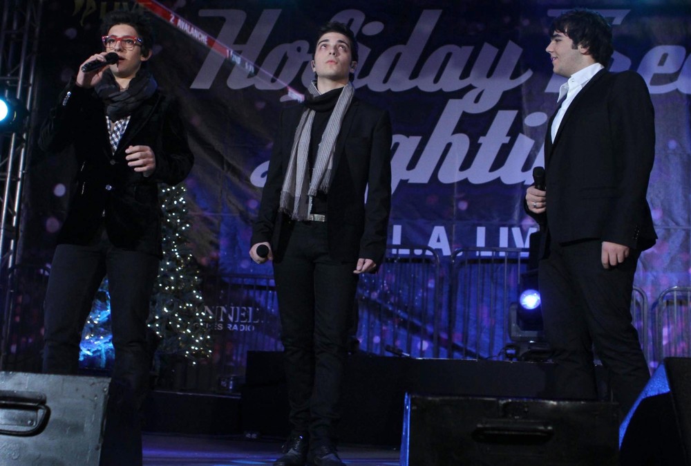 Il Volo;<br>The 4th Annual Holiday Christmas Tree Lighting Ceremony and The Opening of LA Kings