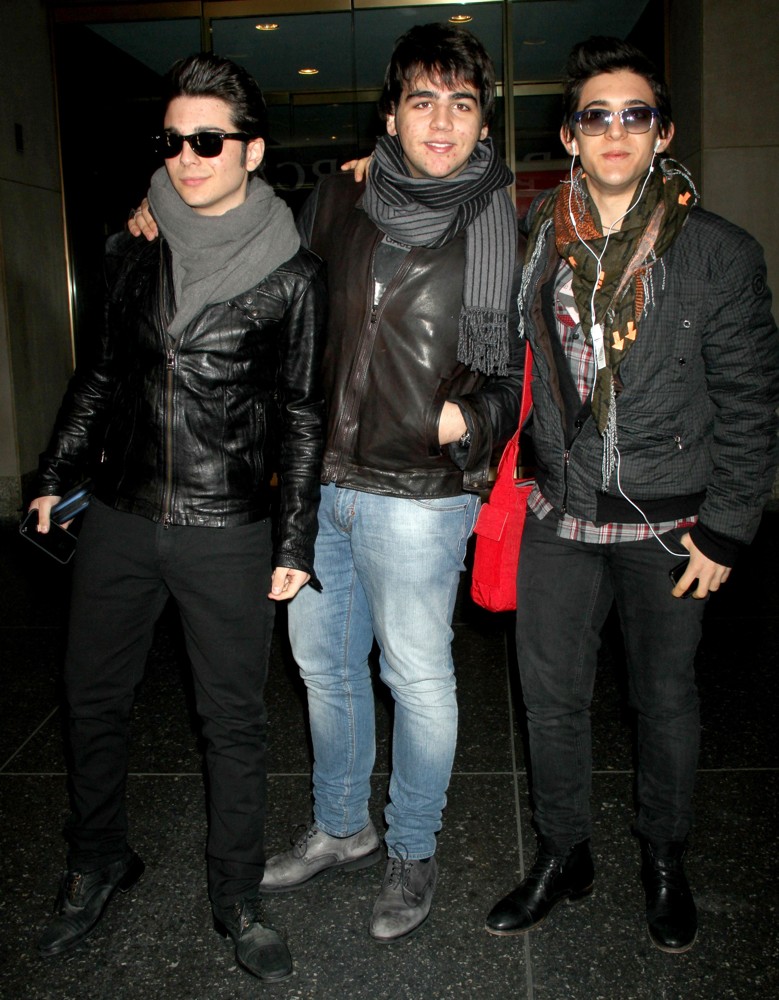 Il Volo;<br>Celebrities Arrive at NBC Studios for The Today Show