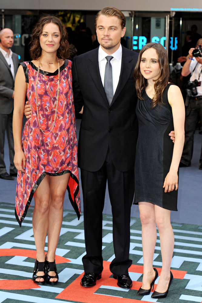 Marion Cotillard;Leonardo DiCaprio;Ellen Page;<br>The UK Premiere of Inception - Arrivals