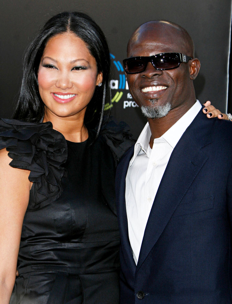 Kimora Lee Simmons;Djimon Honsou;<br>Warner Bros. Pictures' Los Angeles Premiere of 