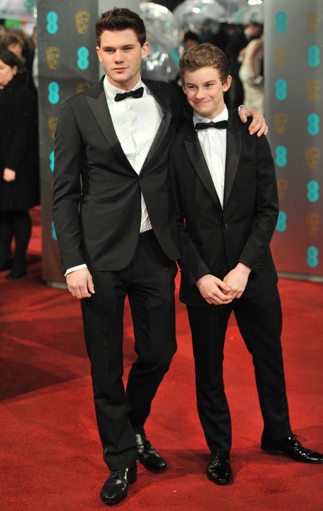 Jeremy Irvine;Toby Irvine;<br>The 2013 EE British Academy Film Awards - Arrivals