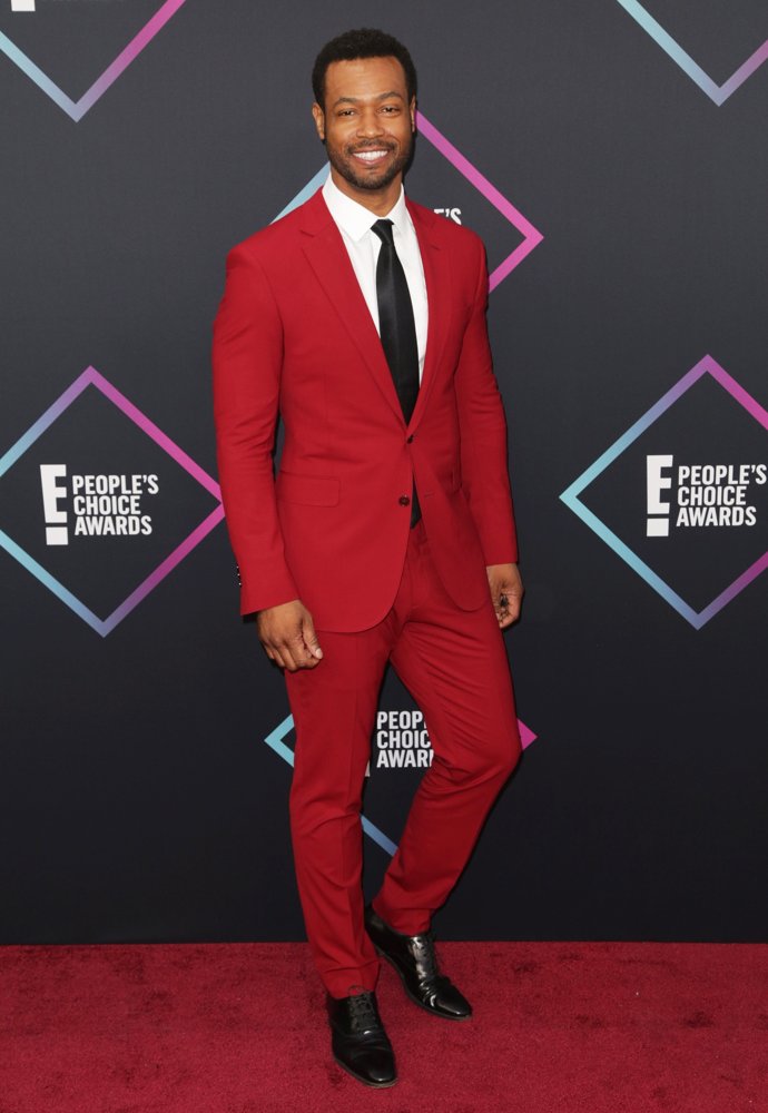 Isaiah Mustafa;<br>People's Choice Awards 2018 - Arrivals