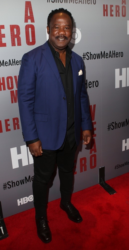 Isiah Whitlock Jr.;<br>New York Premiere of HBO's Show Me a Hero - Red Carpet Arrivals
