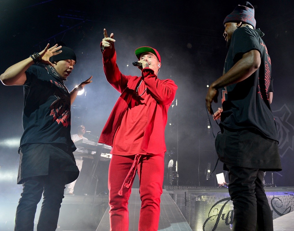 J Balvin;<br>J Balvin Performing Live on Stage During J Balvin Mi Familia Tour