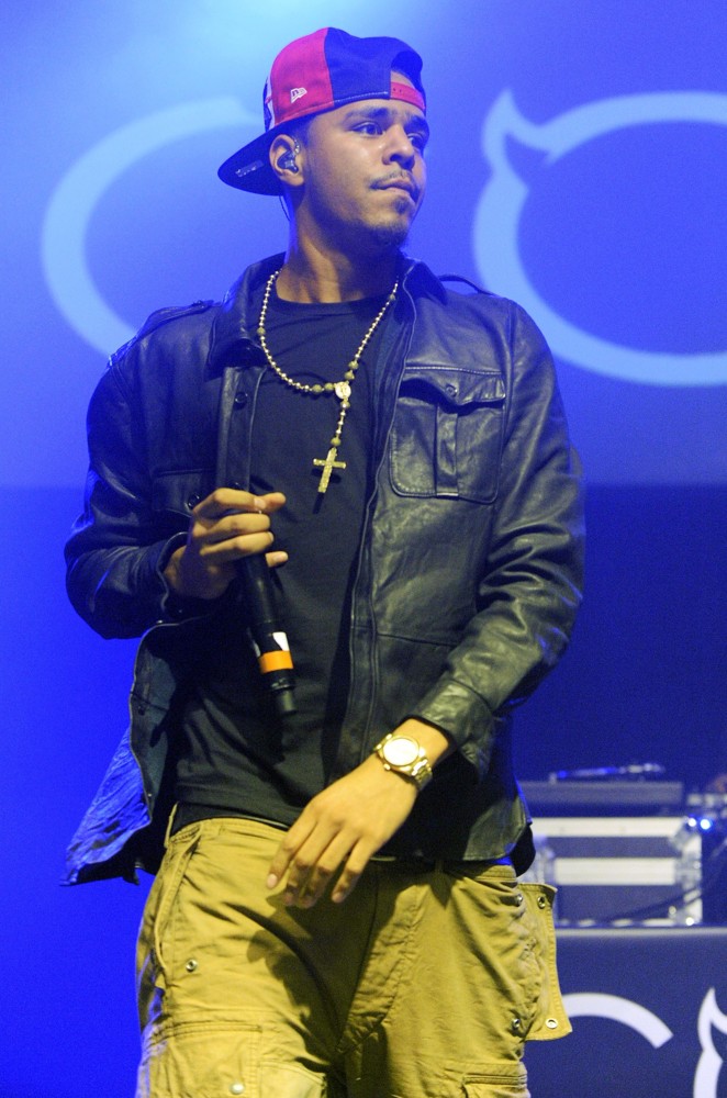 J. Cole;<br>J. Cole Performs Live in Supporting His Upcoming Album Cole World: The Sideline Story