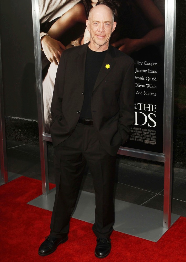 J.K. Simmons;<br>The Premiere of CBS Films' The Words - Red Carpet