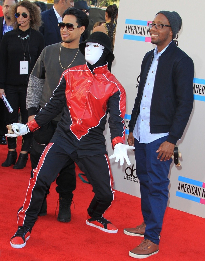 Jabbawockeez;<br>2013 American Music Awards - Arrivals