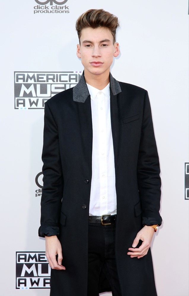 Jack Baran;<br>American Music Awards 2015 - Arrivals