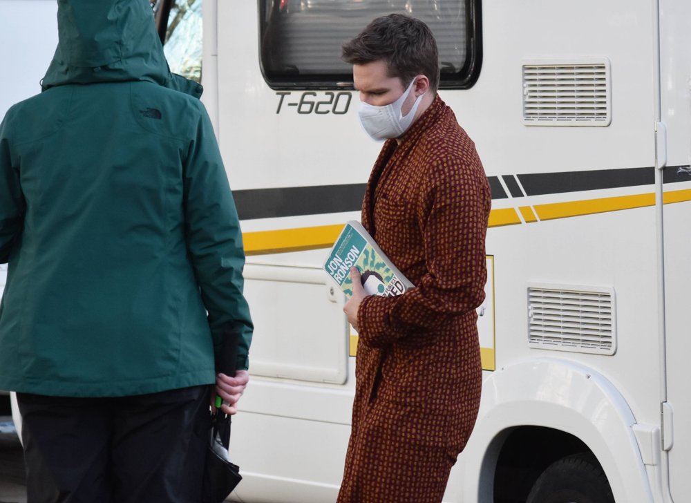 Jack Reynor Filming Modern Love