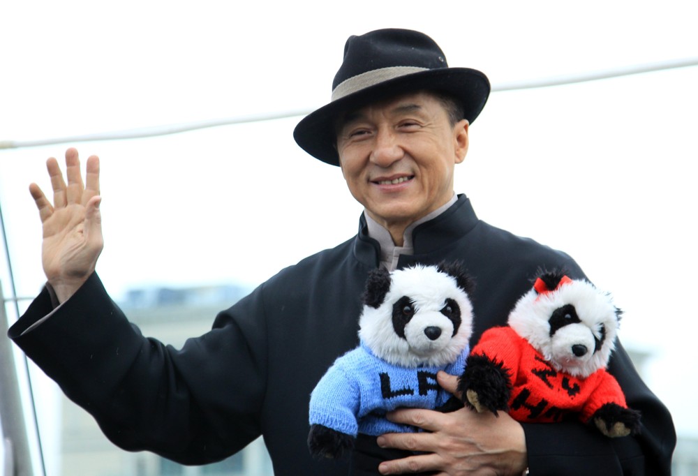 Jackie Chan;<br>The Russian Premiere of Armour of God III: Chinese Zodiac
