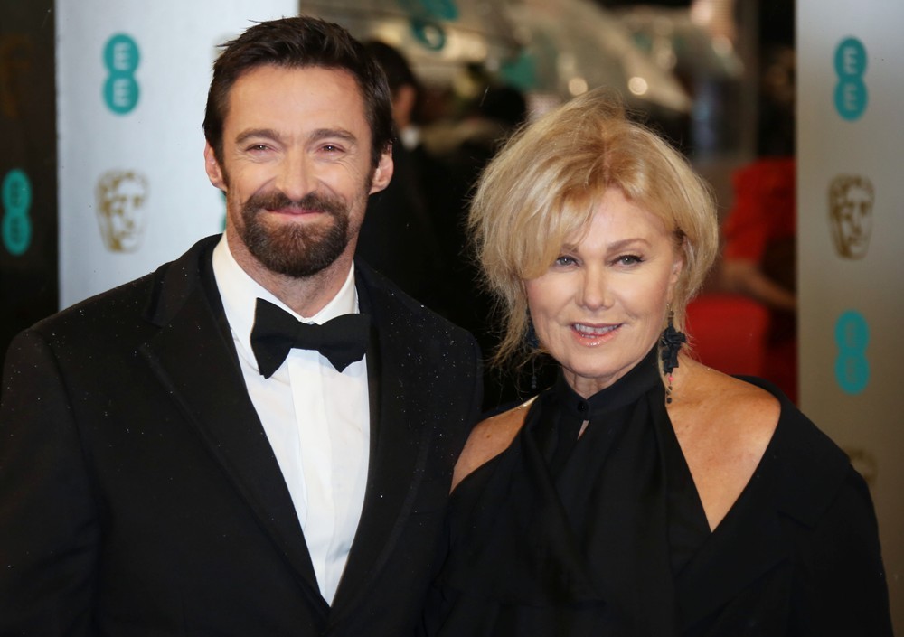 Hugh Jackman;Deborra-Lee Furness;<br>The 2013 EE British Academy Film Awards - Arrivals