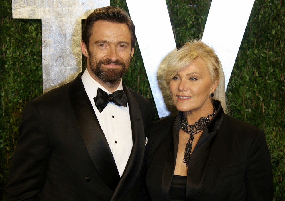 Hugh Jackman;Deborra-Lee Furness;<br>2013 Vanity Fair Oscar Party - Arrivals