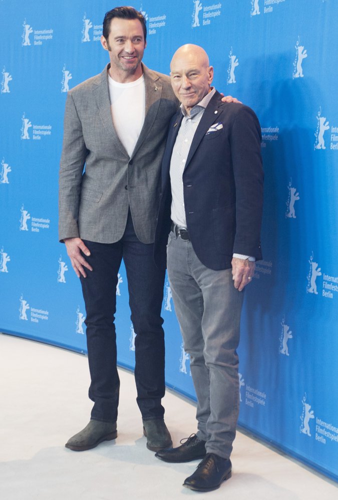 Hugh Jackman;Patrick Stewart;<br>67th International Berlin Film Festival - Logan - Photocall