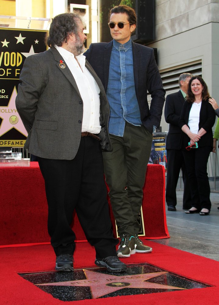 Peter Jackson;Orlando Bloom;<br>Peter Jackson Honored with A Star on The Hollywood Walk of Fame