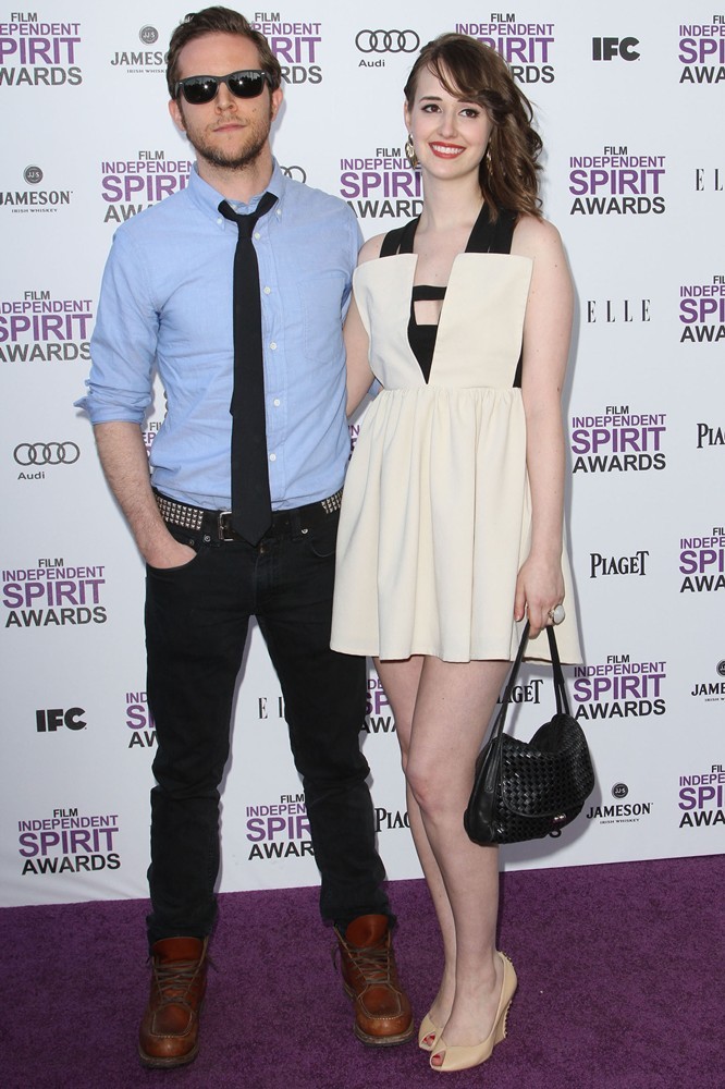 Mark Jackson;Joslyn Jensen;<br>27th Annual Independent Spirit Awards - Arrivals