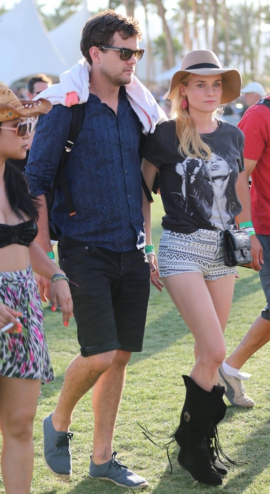 Joshua Jackson;Diane Kruger;<br>The 2013 Coachella Valley Music and Arts Festival - Week 1 Day 2