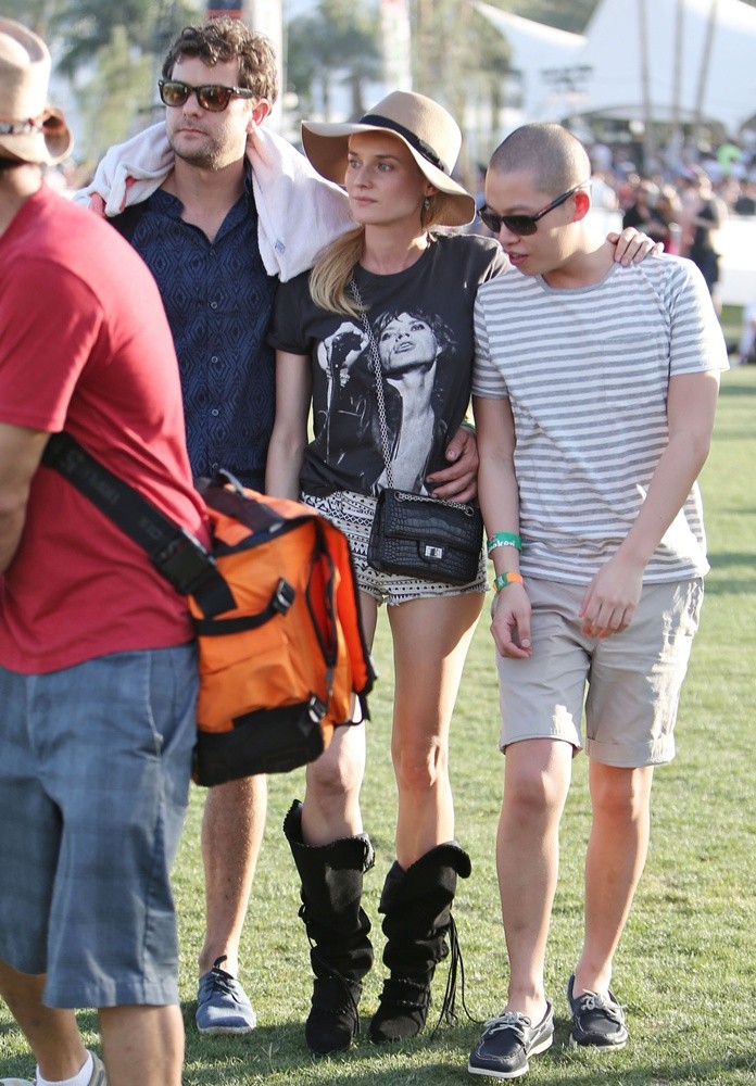 Joshua Jackson;Diane Kruger;Jason Wu;<br>The 2013 Coachella Valley Music and Arts Festival - Week 1 Day 2