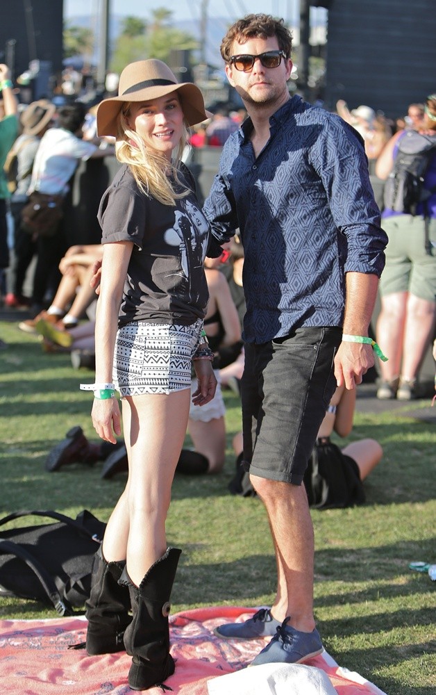 Diane Kruger;Joshua Jackson;<br>The 2013 Coachella Valley Music and Arts Festival - Week 1 Day 2