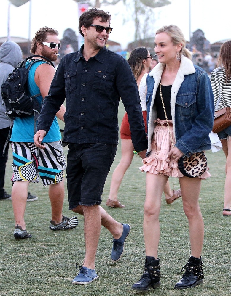 Joshua Jackson;Diane Kruger;<br>The 2013 Coachella Valley Music and Arts Festival - Week 1 Day 3