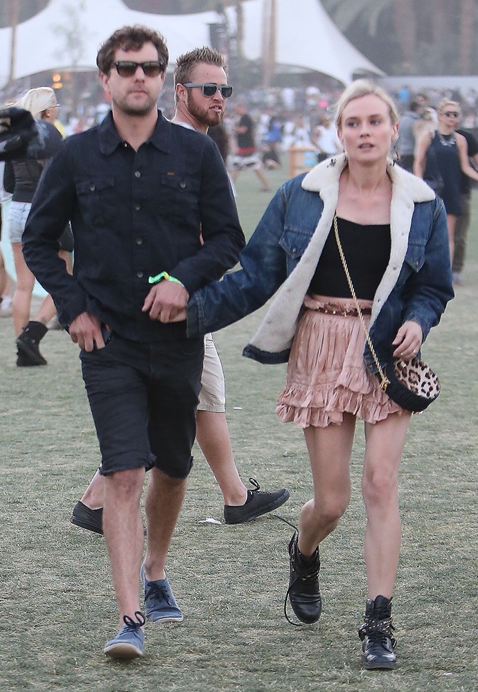 Joshua Jackson;Diane Kruger;<br>The 2013 Coachella Valley Music and Arts Festival - Week 1 Day 3