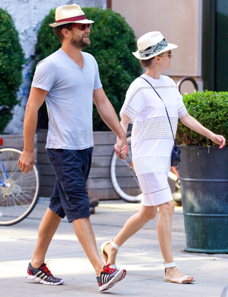 Diane Kruger and Joshua Jackson Walking in Nolita