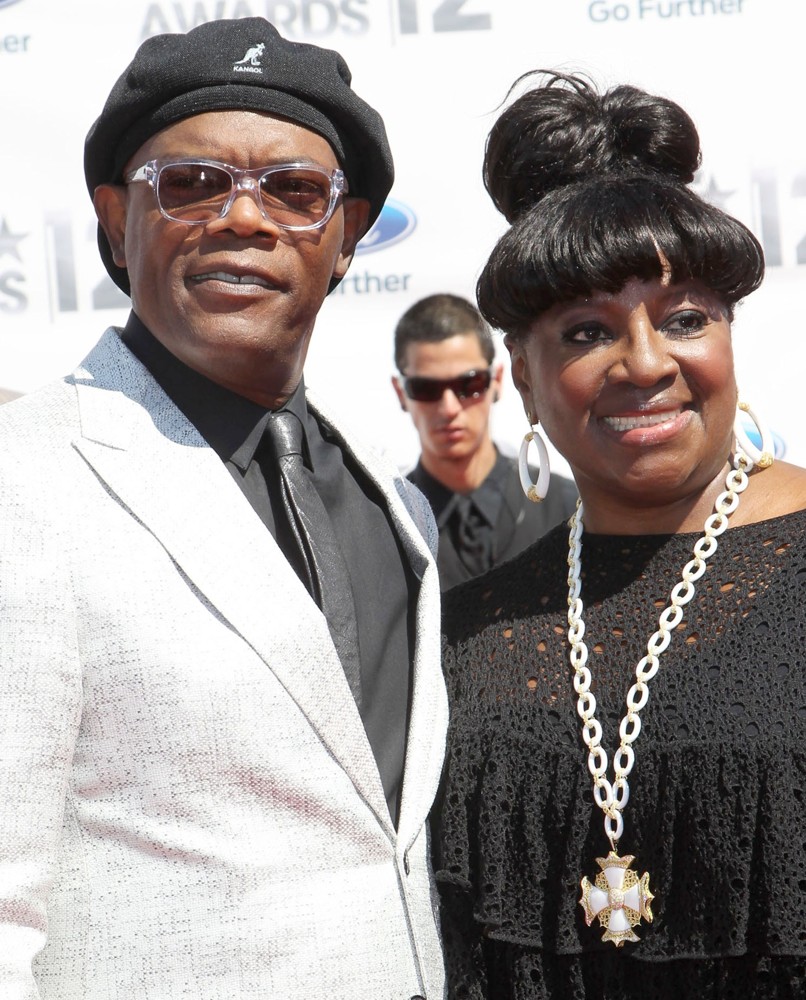 Samuel L. Jackson;LaTanya Richardson;<br>The BET Awards 2012 - Arrivals