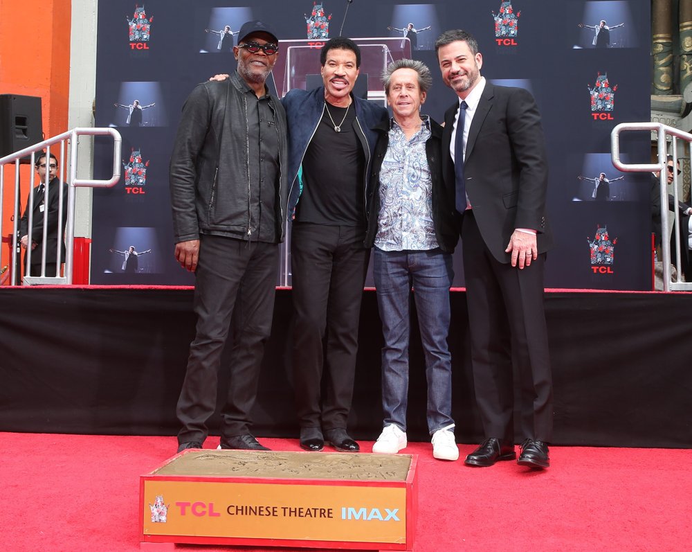 Lionel Richie Hand and Footprint Ceremony