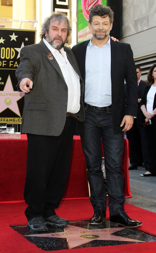 Peter Jackson;Andy Serkis;<br>Peter Jackson Honored with A Star on The Hollywood Walk of Fame