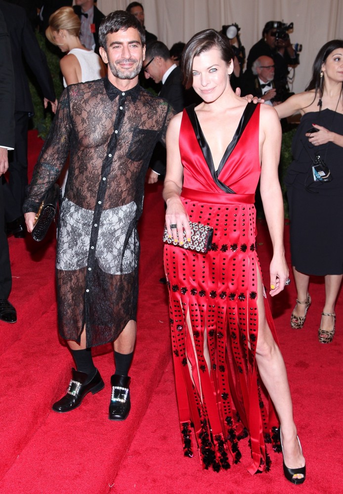 Marc Jacobs;Milla Jovovich;<br>Schiaparelli and Prada Impossible Conversations Costume Institute Gala