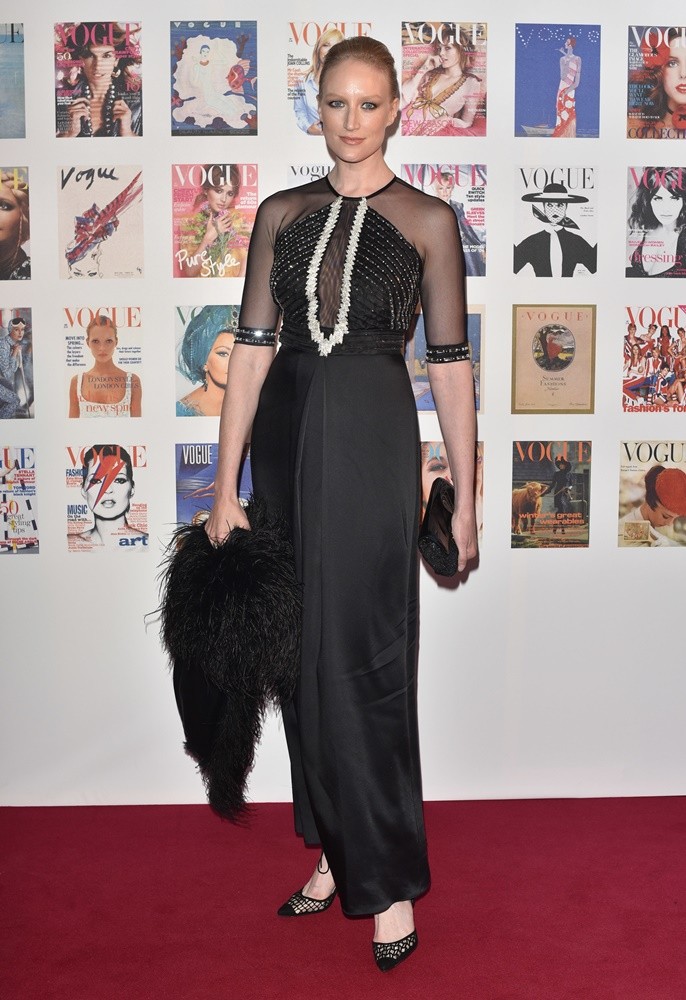 Jade Parfitt;<br>British Vogue 100th Anniversary Gala Dinner - Red Carpet Arrivals