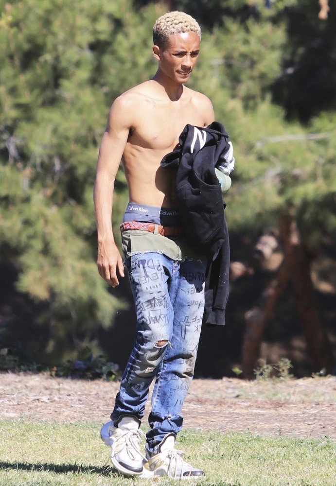 Jaden Smith at TreePeople Park