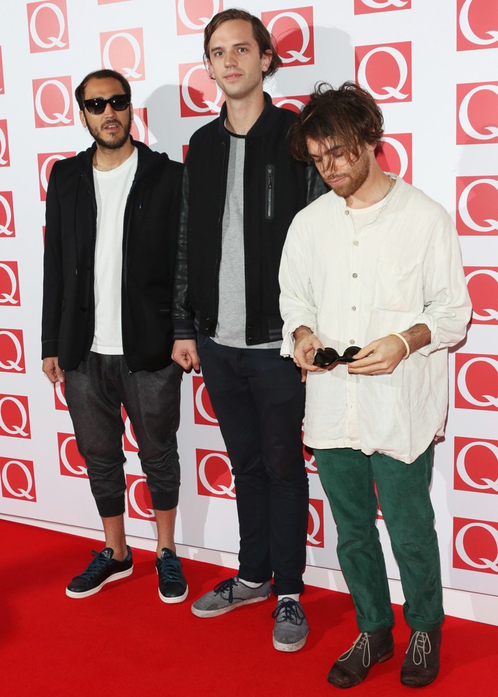 Jagwar Ma;<br>The Q Awards 2013 - Arrivals