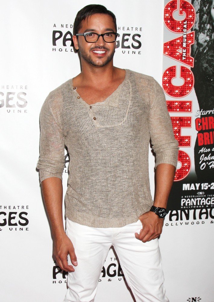 Jai Rodriguez;<br>Opening Night of The Play Chicago