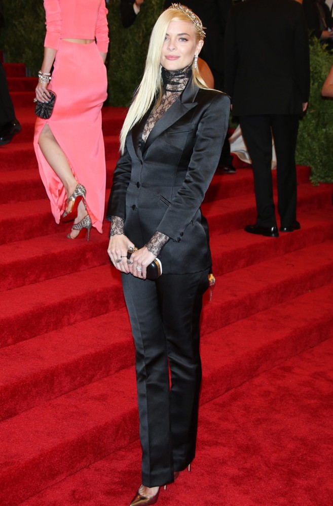 Jaime King;<br>PUNK: Chaos to Couture Costume Institute Gala