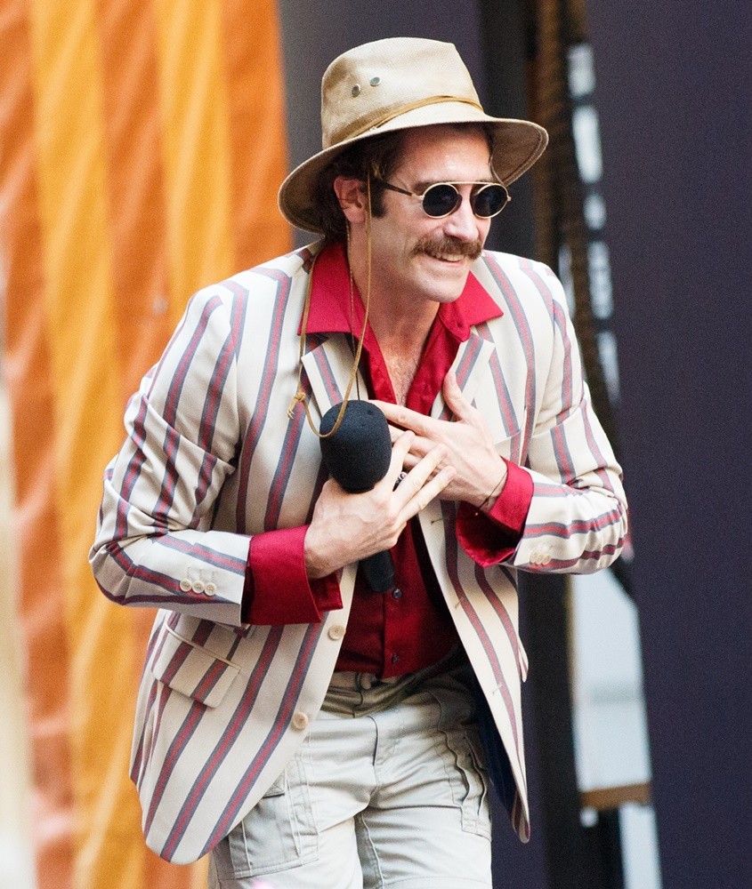 Jake Gyllenhaal;<br>On The Set of The Movie Okja