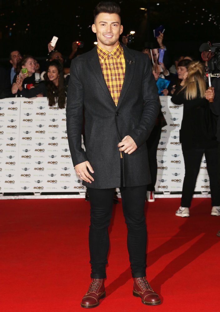 Jake Quickenden;<br>The MOBO Awards 2014 - Arrivals