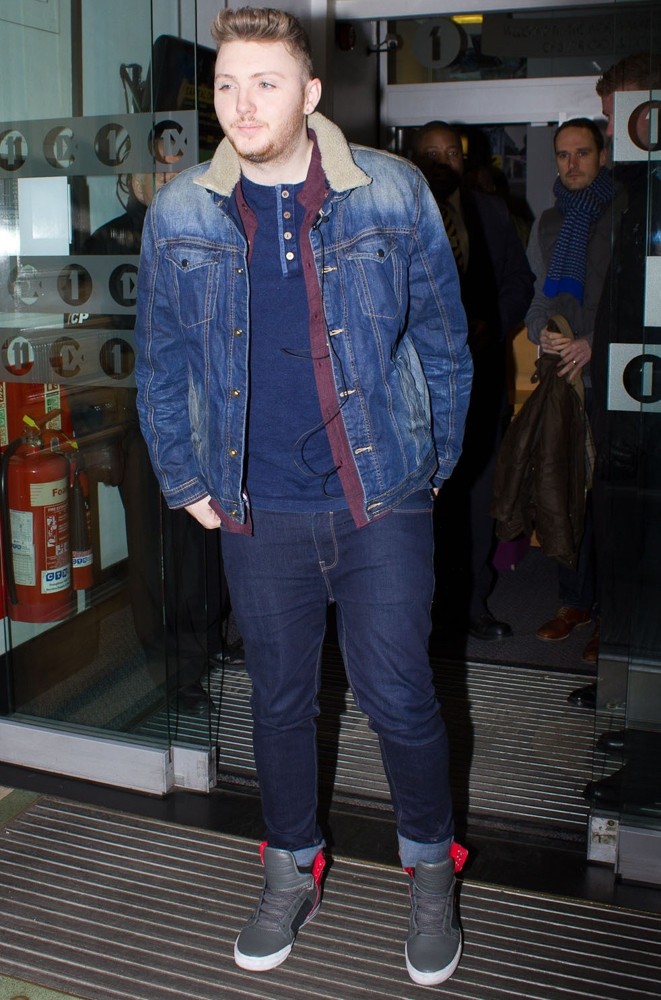 James Arthur;<br>James Arthur Leaving The BBC Radio 1 Studios