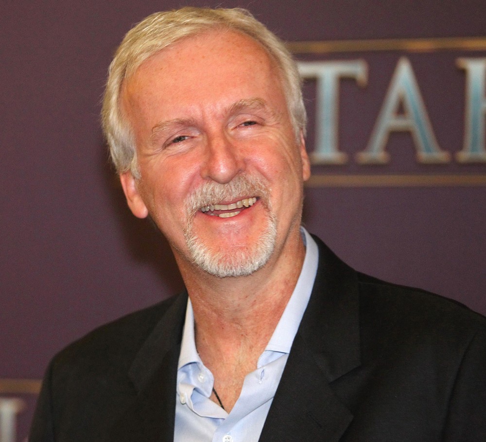 James Cameron;<br>A Press Conference Promoting the Release of Titanic in 3D