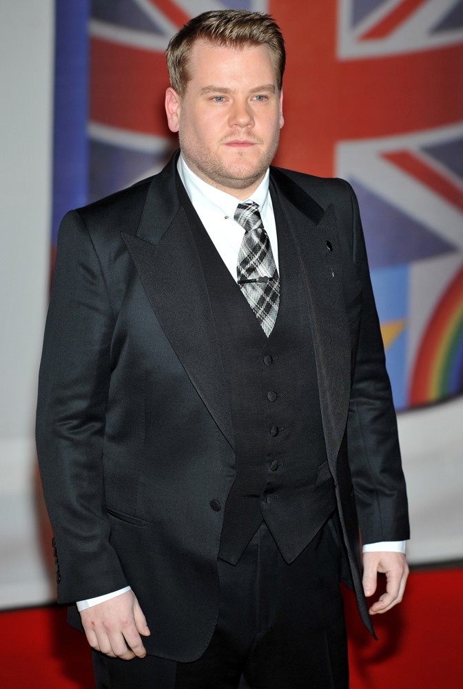 James Corden;<br>The BRIT Awards 2012 - Arrivals