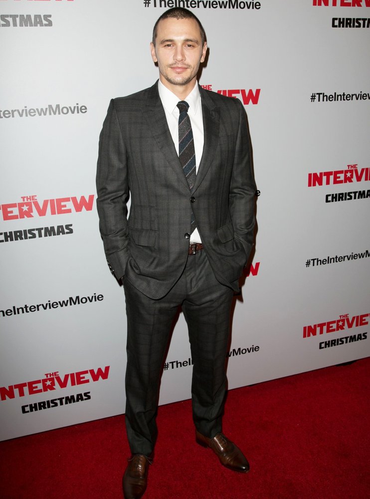 James Franco;<br>Los Angeles Premiere of The Interview - Red Carpet Arrivals