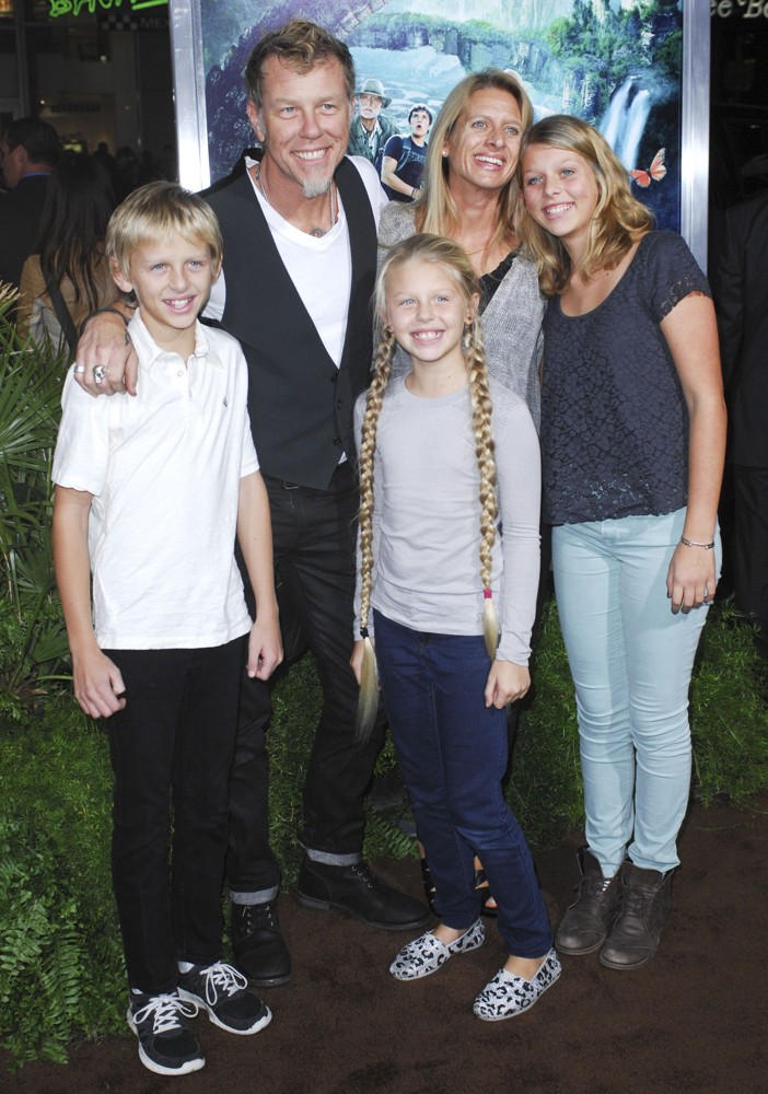 James Hetfield;<br>The Los Angeles Premiere of Journey 2: The Mysterious Island - Arrivals
