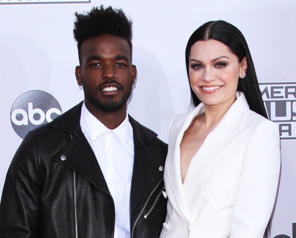 Luke James, Jessie J br 2014 American Music Awards - Arrivals. 